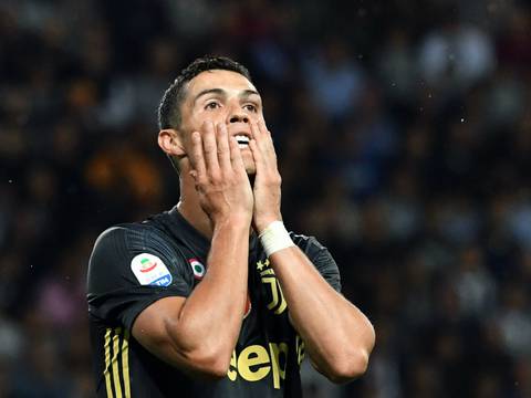 Juventus sigue invicto; Cristiano con la pólvora mojada
