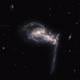 El telescopio Hubble detecta triplete de galaxias en conflicto 