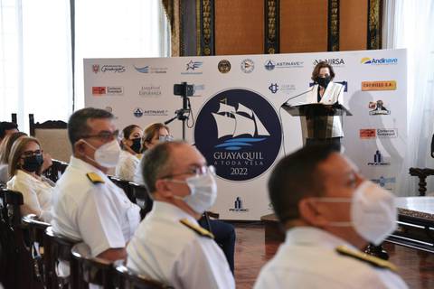 Cuatro veleros internacionales y el Buque Escuela Guayas participarán en el Guayaquil a Toda Vela 2022