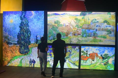 Una hora para vivir la obra de Vincent van Gogh: Ya visitamos la muestra ‘Van Gogh Vivo’, en el Policentro (Guayaquil)