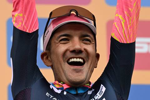  Richard Carapaz revela qué títulos pretende ganar en el 2024 tras ser segundo en el Tour Colombia