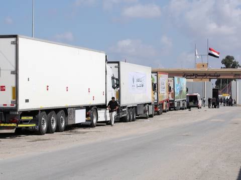 El viernes se habilitará el paso fronterizo de Rafah en Egipto para que ingrese ayuda humanitaria a Gaza, según medio egipcio