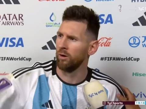 El gesto desafiante de Messi y su frase ‘¿qué mirás, bobo?’ ya tienen ‘merchandising’ en Argentina