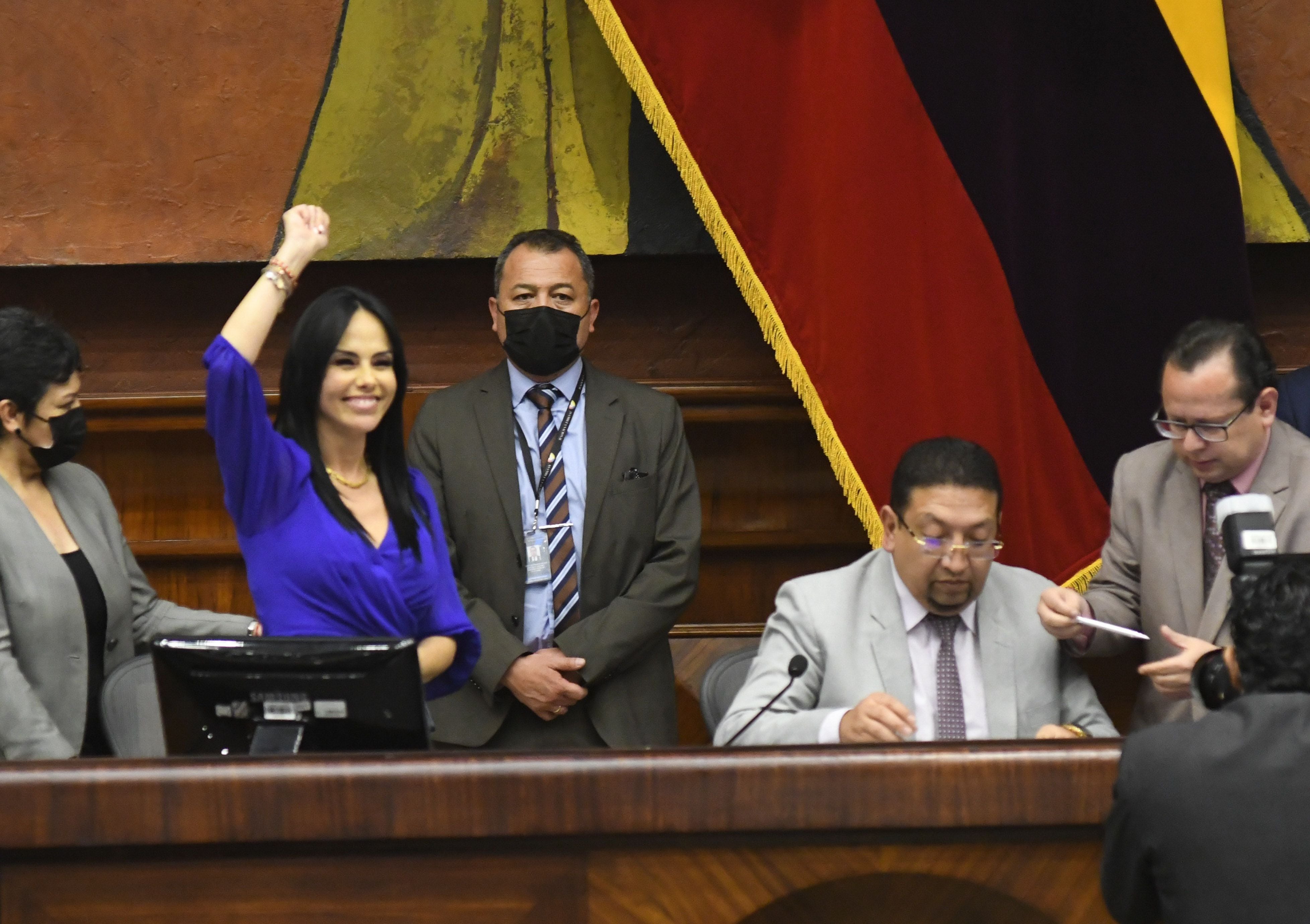 Marcela Holguín, la nueva primera vicepresidenta de la Asamblea Nacional, dejó el periodismo para dedicarse de lleno a la política