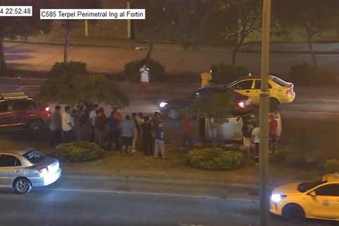 Cuatro heridos en siniestros viales en Guayaquil y Durán