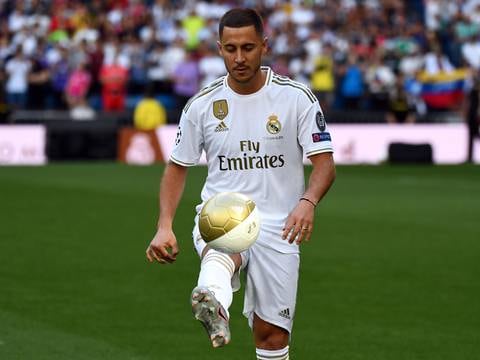 Eden Hazard solo necesita más tiempo para estar al 100% en el Real Madrid 
