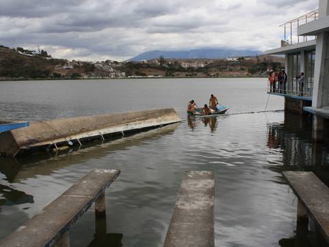 Se suspenden actividades de turismo en la Laguna de Yahuarcocha