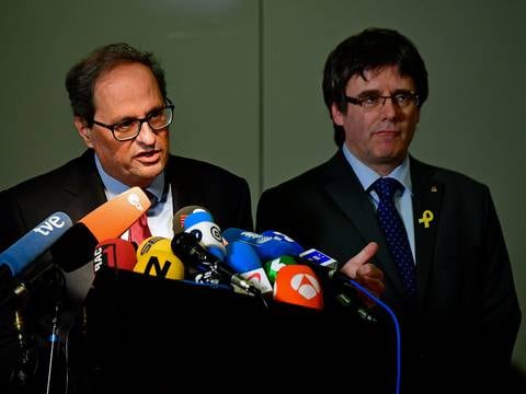 El presidente electo de Cataluña, Quim Torra, se reunirá con Mariano Rajoy