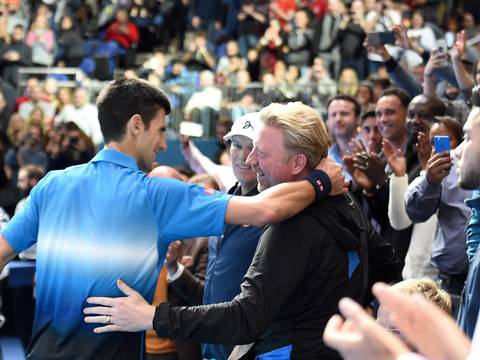 Boris Becker le dijo a Novak Djokovic que “no había mejorado” luego de ser el número uno de la ATP