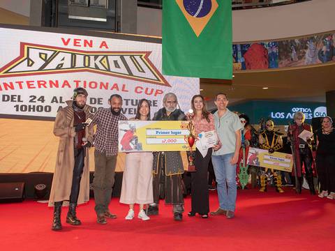 Ecuador, Chile y Bolivia ganadores del concurso internacional de cosplayers organizado por City Mall