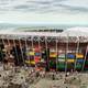 Un estadio desmontable y “navegable” recibirá a los aficionados en Qatar