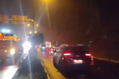 Lluvia complicó tránsito en Quito la noche de este jueves