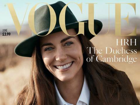 La duquesa Catalina de Cambridge posa para Vogue