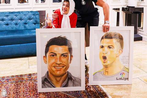 Irán niega condena de 99 latigazos a Cristiano Ronaldo por abrazar a una mujer
