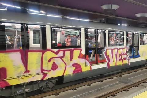 ‘He pedido severidad con la empresa encargada de la seguridad’, dice alcalde de Quito tras vandalización de vagón del Metro
