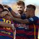 Triplete de Luis Suárez le da el título al FC Barcelona de la Liga Española