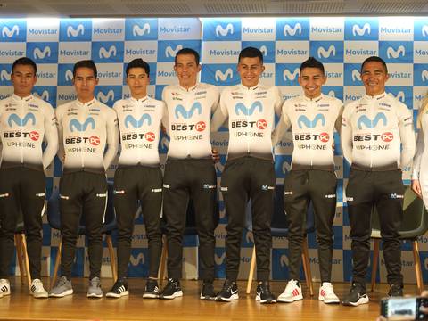 ​‘En busca del título’, Byron Guamá es parte de una experimentada nómina del Movistar-Best PC para la Vuelta Ciclística al Ecuador