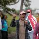 Maestros y agricultores protestan por fijación de combustible en Limonal