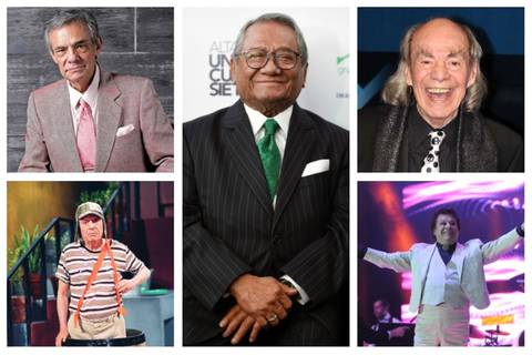 El día 28 y las extrañas coincidencias que unen las muertes de Armando Manzanero, Chespirito, José José, Juan Gabriel y ‘El Loco’ Valdés