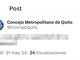 Concejo de Quito investiga hackeo en su cuenta en la red social X 