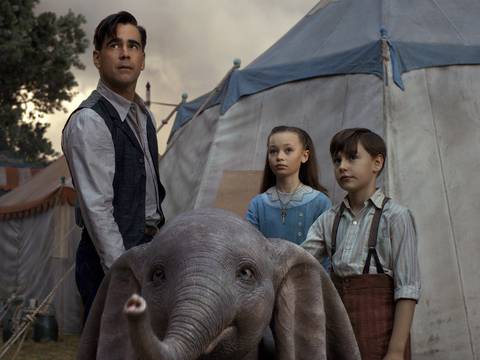 'Dumbo' de Tim Burton no necesitó de elefantes en el set