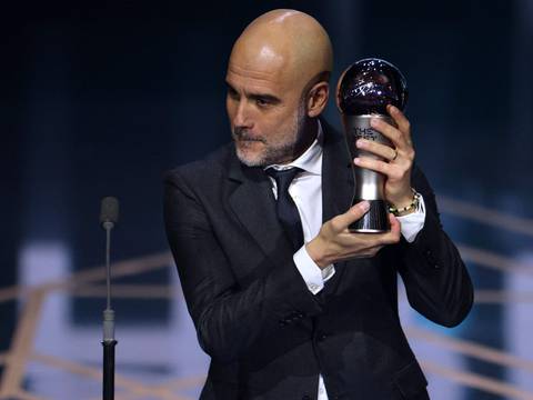 Pep Guardiola se lleva el premio The Best de la FIFA al mejor entrenador del 2023