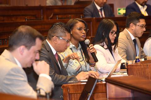 Diana Salazar en la Comisión de Fiscalización