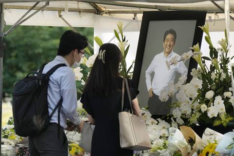 Funeral del ex primer ministro japonés Shinzo Abe será el 27 de septiembre