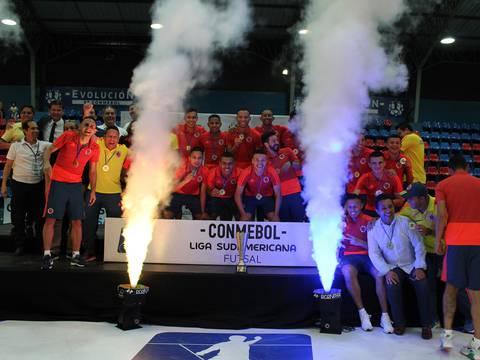 Colombia gana la Zona Norte del torneo de Conmebol de futsal