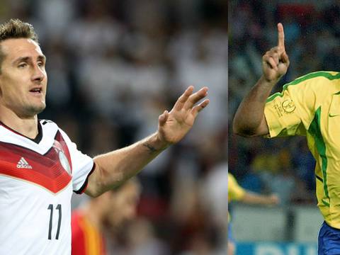 Ronaldo no quiere que Klose sea máximo goleador