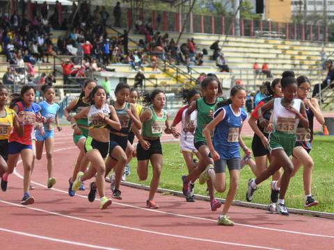 Guayas y Esmeraldas se ponen la corona juvenil en Festival de Miniatletismo