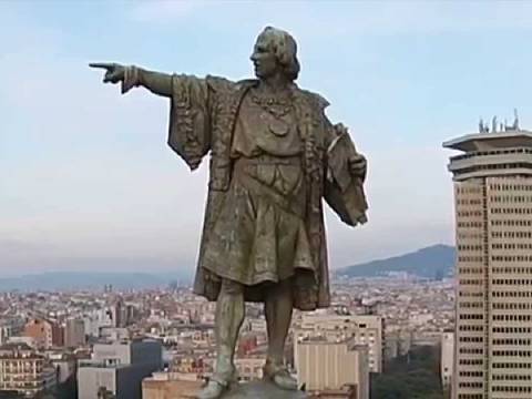 Barcelona rechaza retirar la estatua de Cristóbal Colón