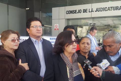 Familiares de sentenciados en caso González y otros dialogan con autoridades del Consejo de la Judicatura