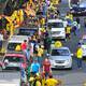 Festejo amarillo traspasó el estadio y vibró en las calles
