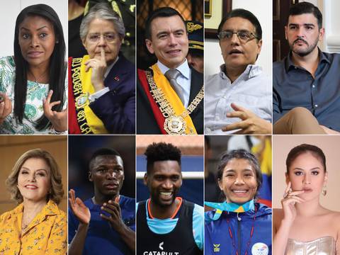 Los diez personajes más influyentes del Ecuador en este 2023