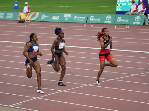 Ángela Tenorio se queda sin podio por cuatro centésimas en los 100 m planos