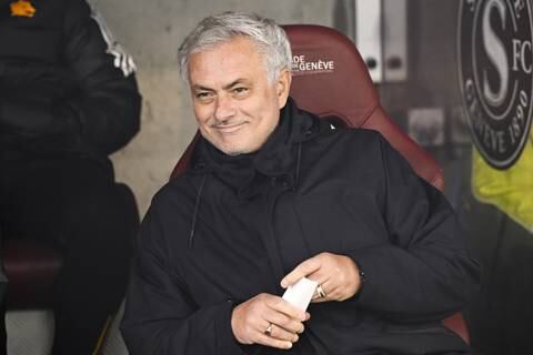 José Mourinho, técnico de AS Roma, y su derroche de ironía: Mi italiano no está tan pulido 