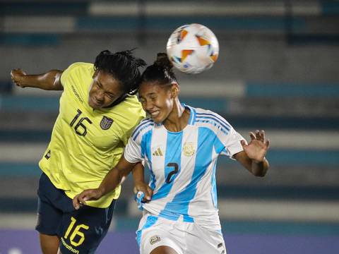 ¡Fin del sueño mundialista! Ecuador pierde ante Argentina y queda eliminado del Sudamericano Femenino Sub-20