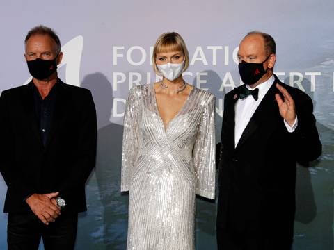 Sting fue honrado por el príncipe Alberto de Mónaco en una gala junto a Johnny Depp, Sienna Miller y Kate Beckinsale