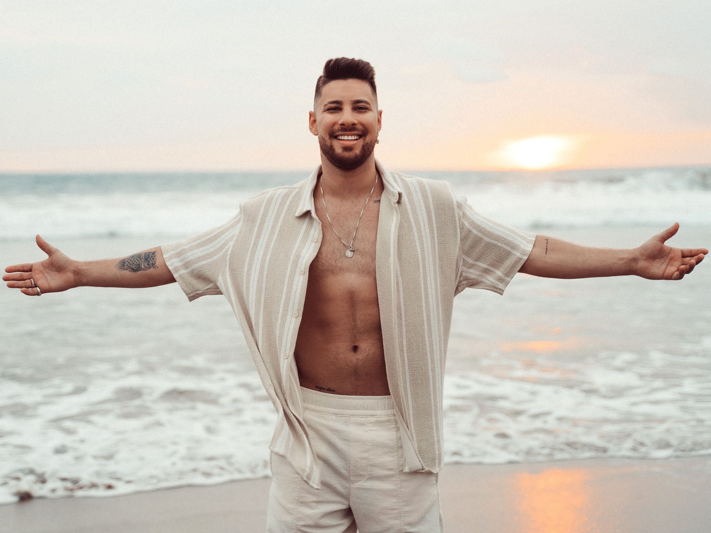 Miguel Melfi se despide de Ecuador con el estreno de ‘Te imagino’: Me voy con el corazón tranquilo; a Andreína (Bravo) también le deseo lo mejor