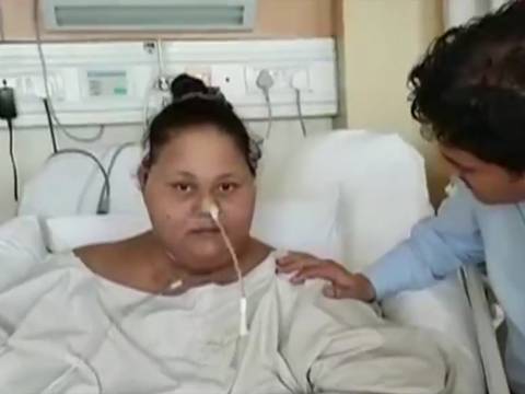 La mujer más obesa del mundo pierde 250 kilos tras operación