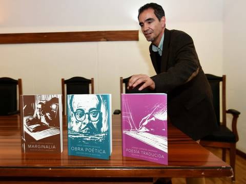 Álvaro Alemán rinde tributo a la poesía ecuatoriana con obra de Jorge Carrera Andrade