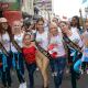 Candidatas a Miss Continentes Unidos participaron en carrera atlética