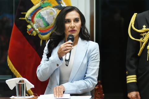 Verónica Abad, vicepresidenta de Ecuador: ‘A Juan Guarderas lo han visto entrando y saliendo de la Presidencia porque aquí todo se sabe’