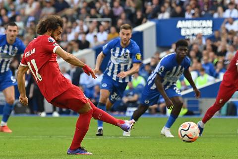 Liverpool se lleva empate en visita al Brighton, que no contó con Pervis Estupiñán, en duelo de la fecha 8 de la Premier League 
