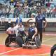 ‘Rugby’ en silla de ruedas, ‘skate’ con arneses y bicicletas adaptadas: personas con discapacidad vivieron experiencia deportiva en parque Samanes  