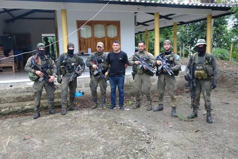 Alias ‘Atilio’, un narcotraficante del Clan del Golfo, fue capturado en Colombia