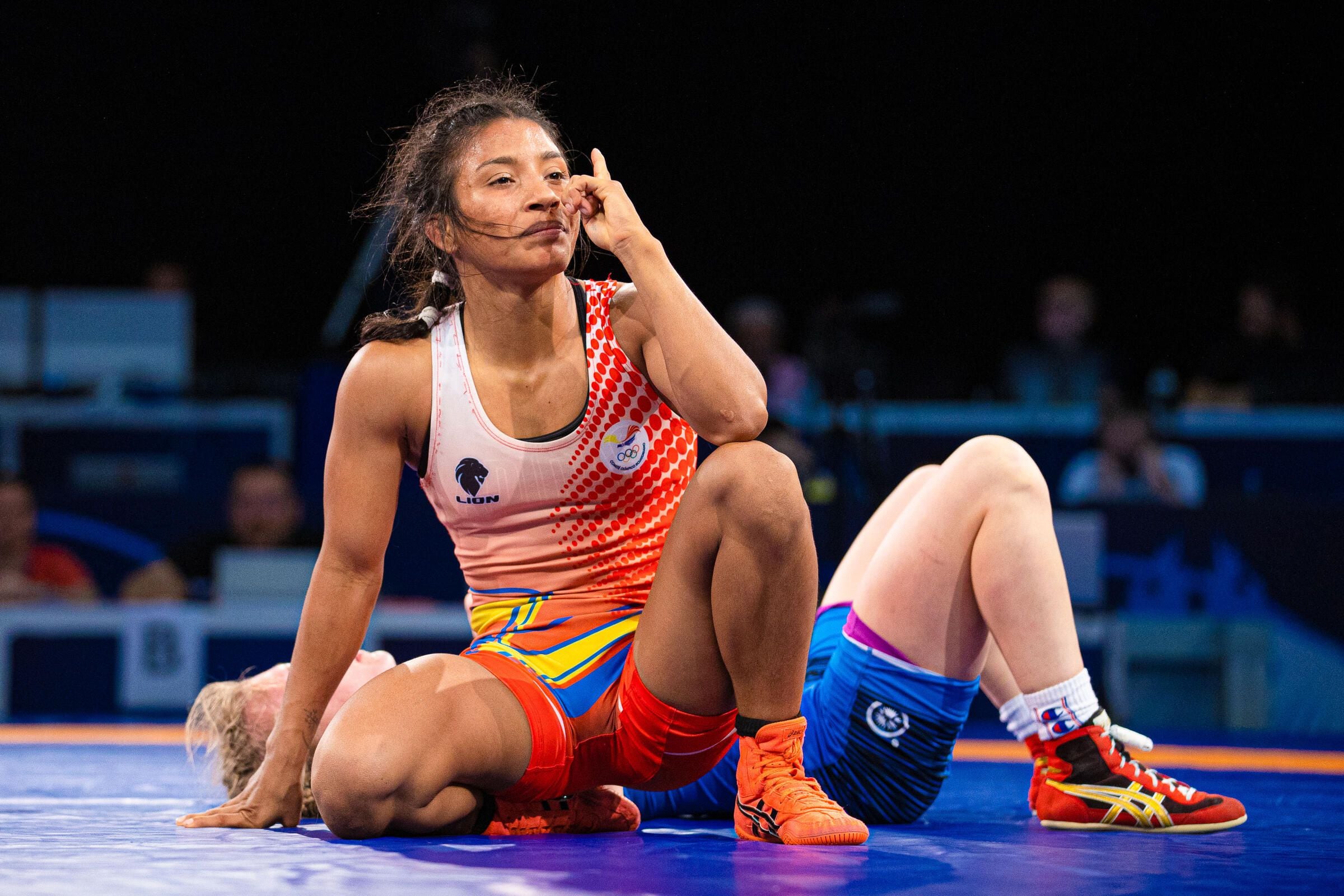 Oro para la ecuatoriana Lucía Yépez en el Campeonato Mundial de Lucha sub-23