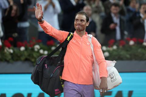 Rafael Nadal cierra su ciclo en el Masters 1.000 de Madrid con una derrota