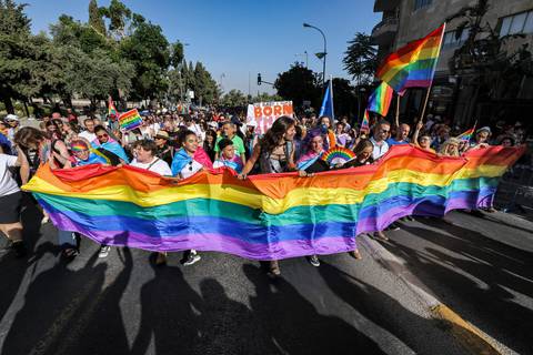 Jerusalén celebra reivindicativa Marcha de Orgullo LGTB con fuerte seguridad